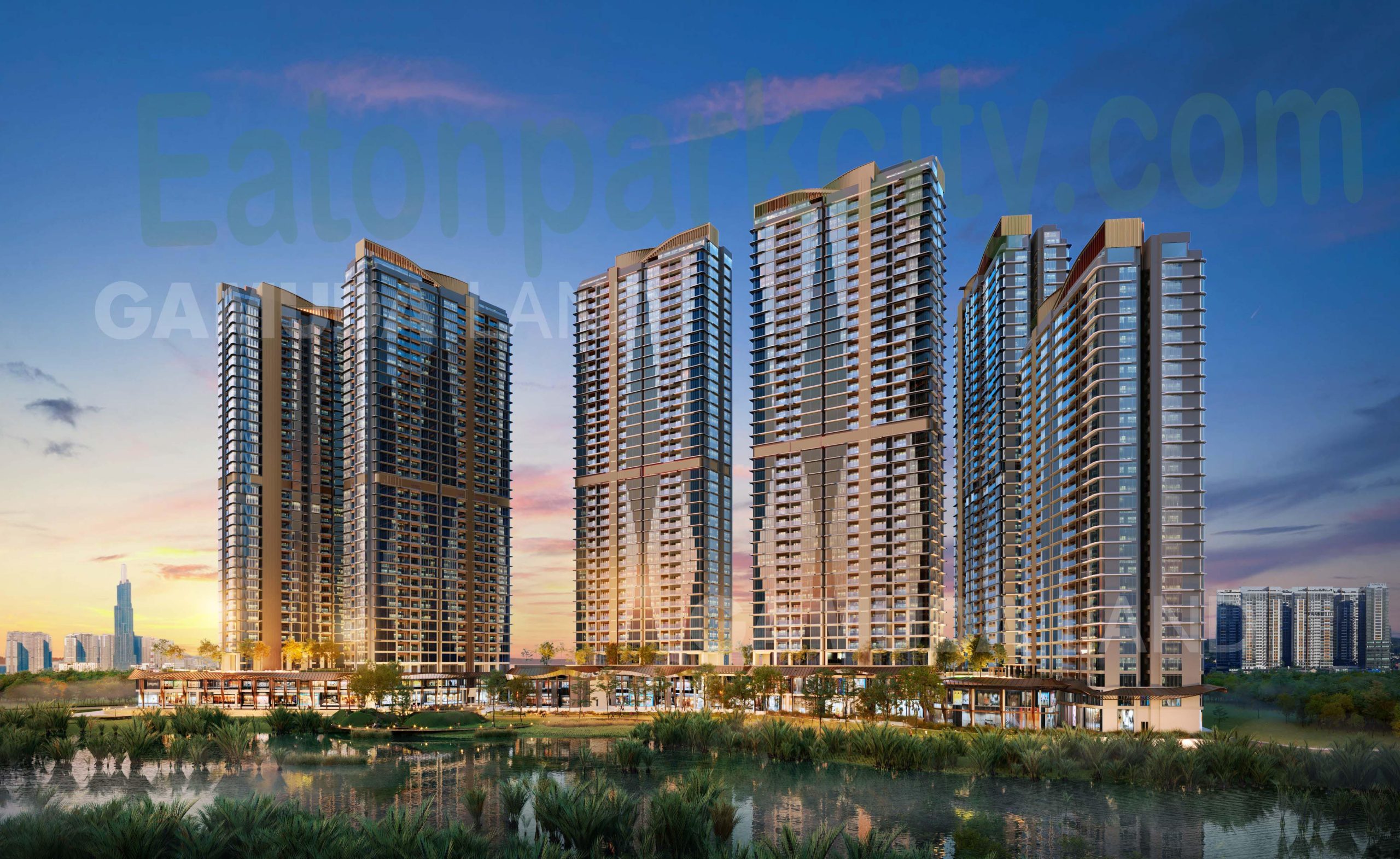 Phối cảnh dự án Eaton Park